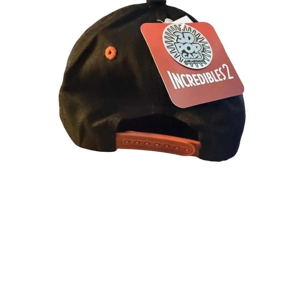 Disney Pixar Incredibles 2 Hat Adjustable Snapback Cap Parr Family Logo New
